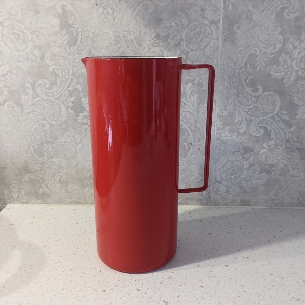 Dansk Kobenstyle Red MCM Vintage Pitcher